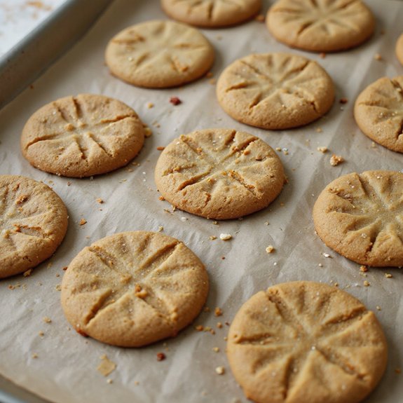 classic crunchy peanut butter cookies