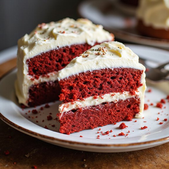 classic southern red cake