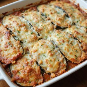 eggplant spinach parmesan casserole