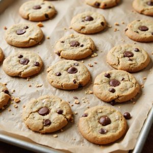 espresso chocolate chip shortbread