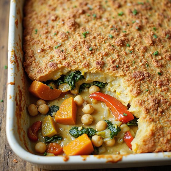 hearty chickpea squash curry