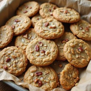 oatmeal crunch shortbread cookies
