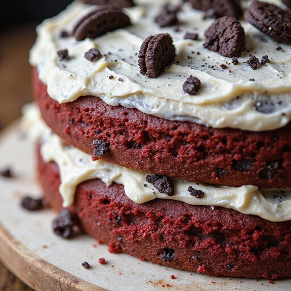 oreo red velvet crunch