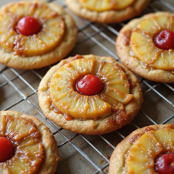 pineapple upside down sugar cookies