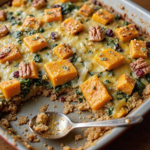 quinoa and butternut casserole