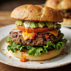 quinoa black bean burgers
