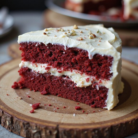 red velvet cheesecake bite center