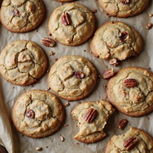 rich buttery pecan cookie recipe