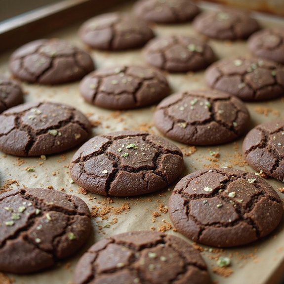 rich chocolate sugar cookie