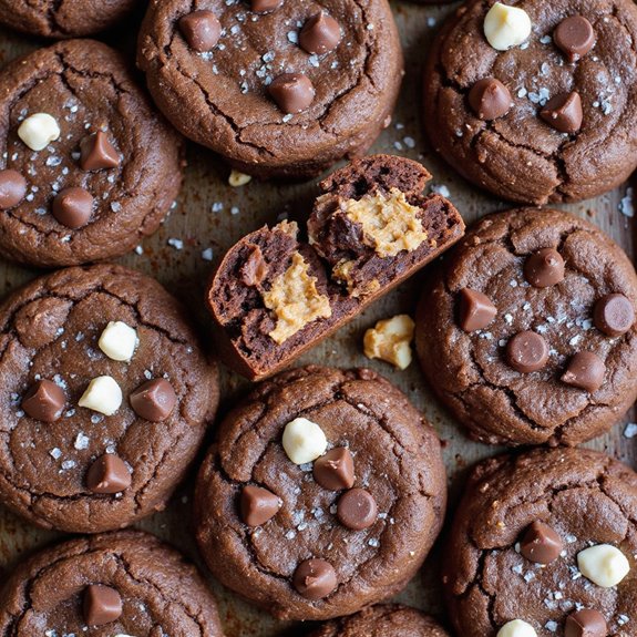 rich triple chocolate peanut butter