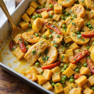 savory chicken pumpkin casserole