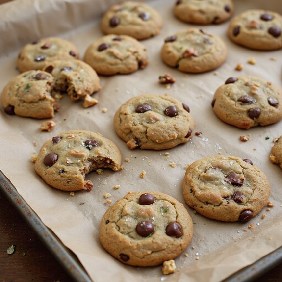 simple homemade chocolate chip cookies