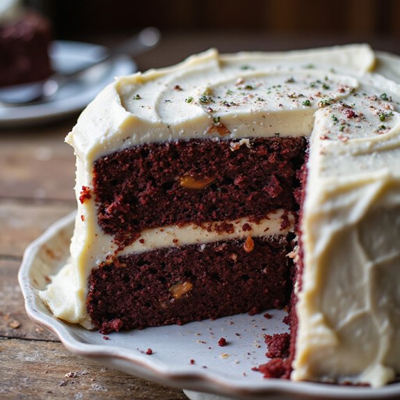 soft brownie ripple red velvet