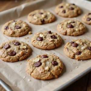 soft oatmeal peanut cookies