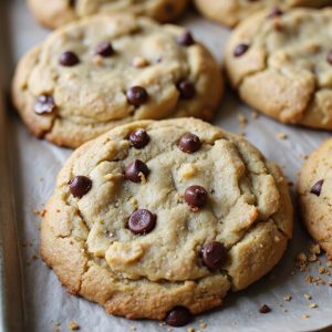 soft thick chocolate chip cookies