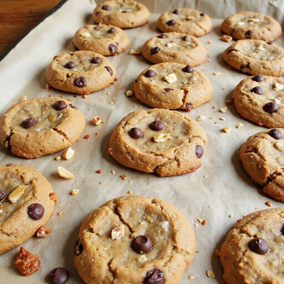 sourdough brown butter peanut bites