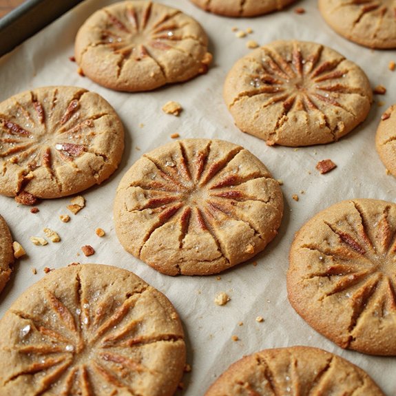 sourdough peanut butter cookies