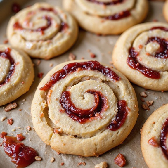 strawberry cream cheese pinwheels