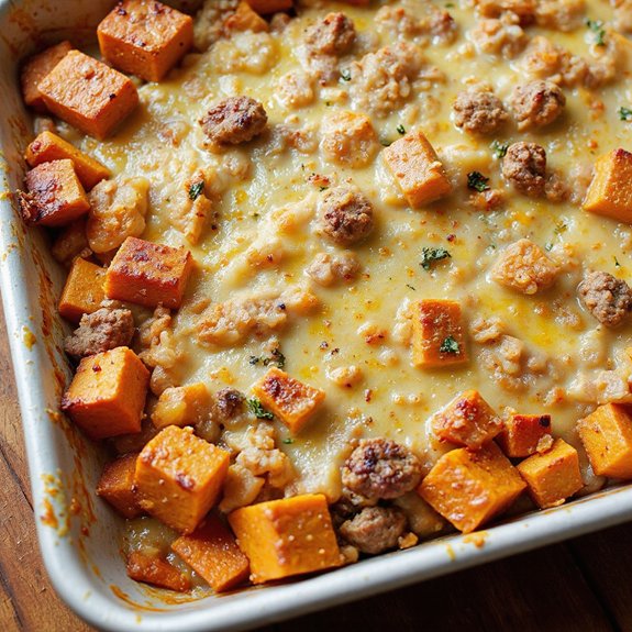sweet potato sausage casserole