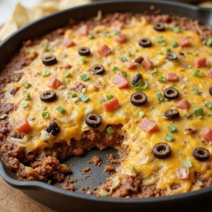 baked taco dip recipe