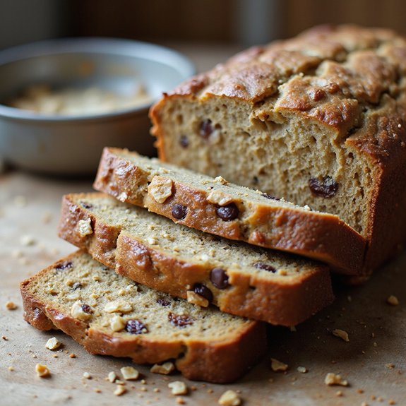 banana bread made with oil