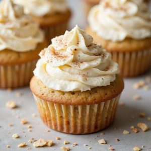 banana cupcakes with cream cheese