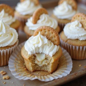 banana pudding flavored cupcakes