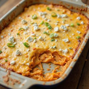 buffalo chicken dip recipe with blue cheese