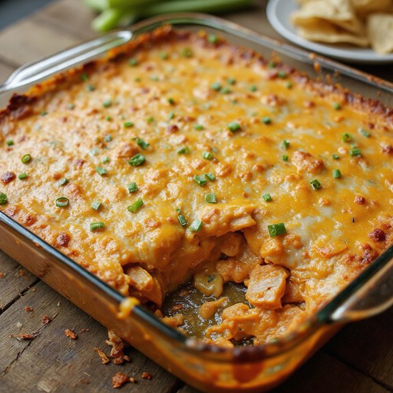 buffalo chicken dip variation