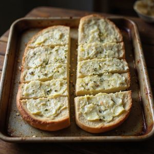 cheesy garlic bread recipe
