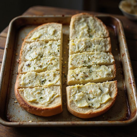cheesy garlic bread recipe