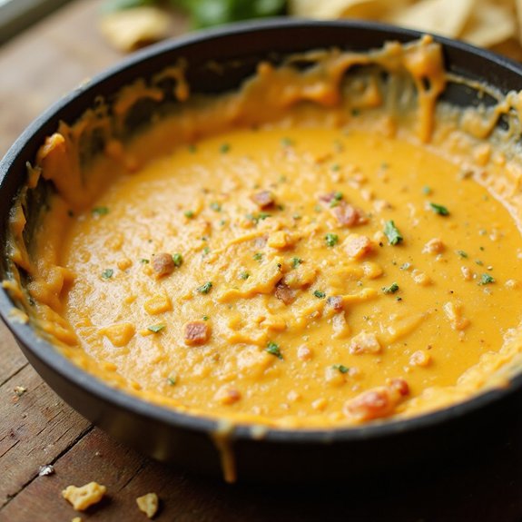 cheesy rotel queso dip