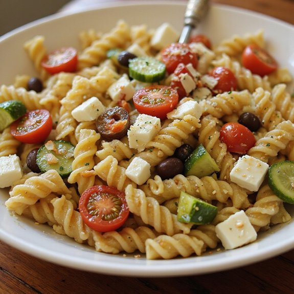 cheesy rotini pasta salad