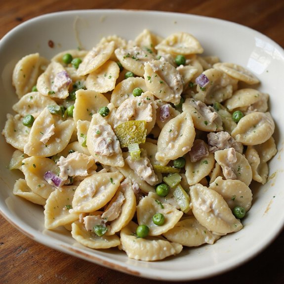 chilled tuna pasta salad