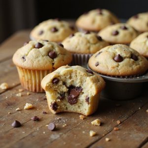 chocolate chip cookie cupcakes