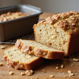 cinnamon crunch banana loaf