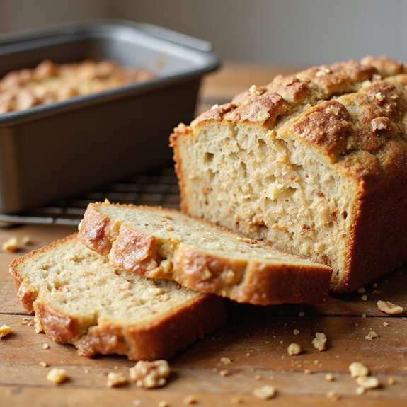 cinnamon crunch banana loaf