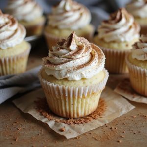 coffee soaked mascarpone cupcake delights