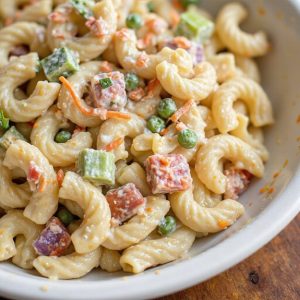 cold creamy mayo pasta