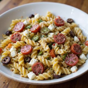 cold salami pasta salad
