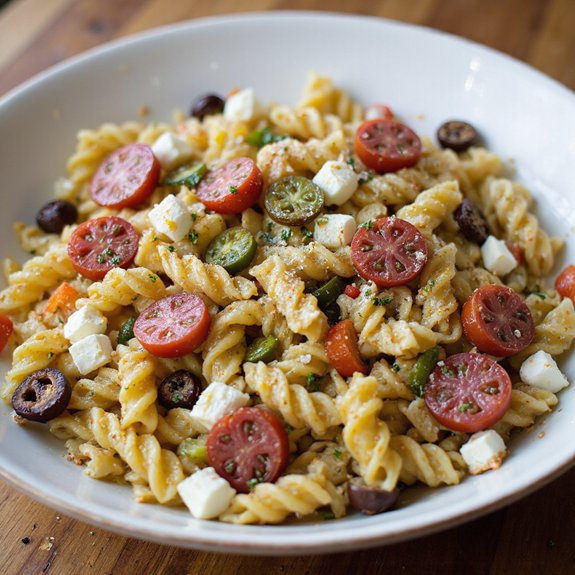 cold salami pasta salad