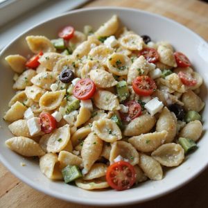 cold shell pasta salad