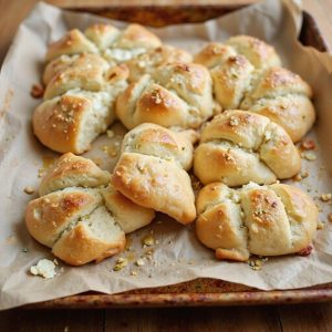 cream cheese garlic bread