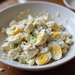 creamy breakfast chopped egg