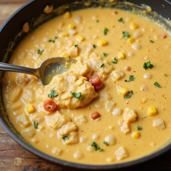 creamy cheesy corn dip