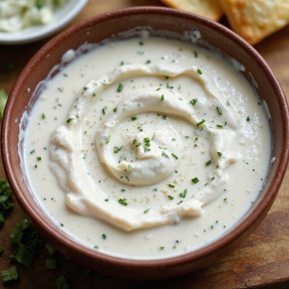 creamy homemade sour cream ranch