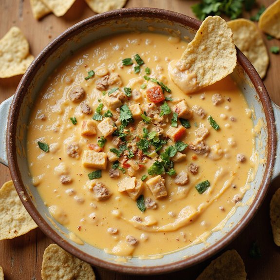 creamy sausage velveeta dip