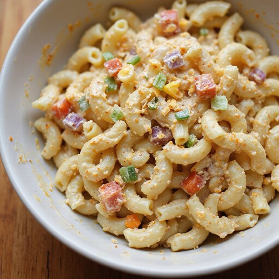 creamy southern macaroni salad