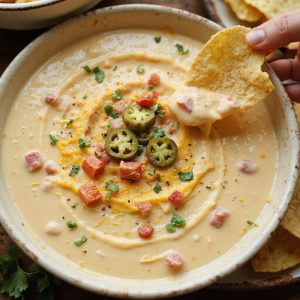 creamy spicy melted cheese