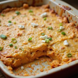creamy spicy shredded chicken dip